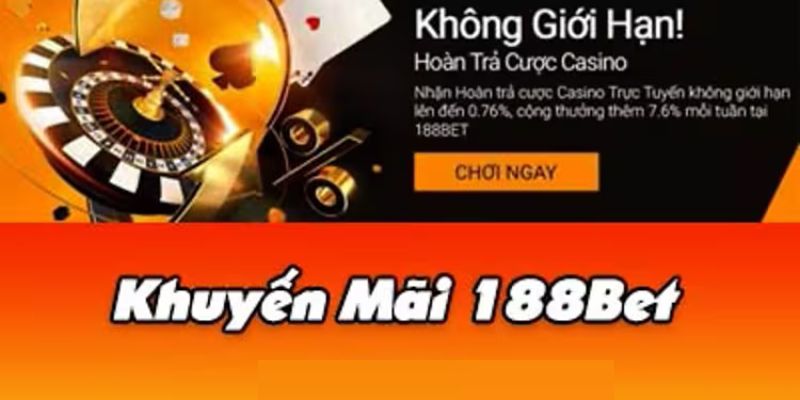 Thành viên 188bet tuân thủ chính sách chung khi nhận khuyến mãi 